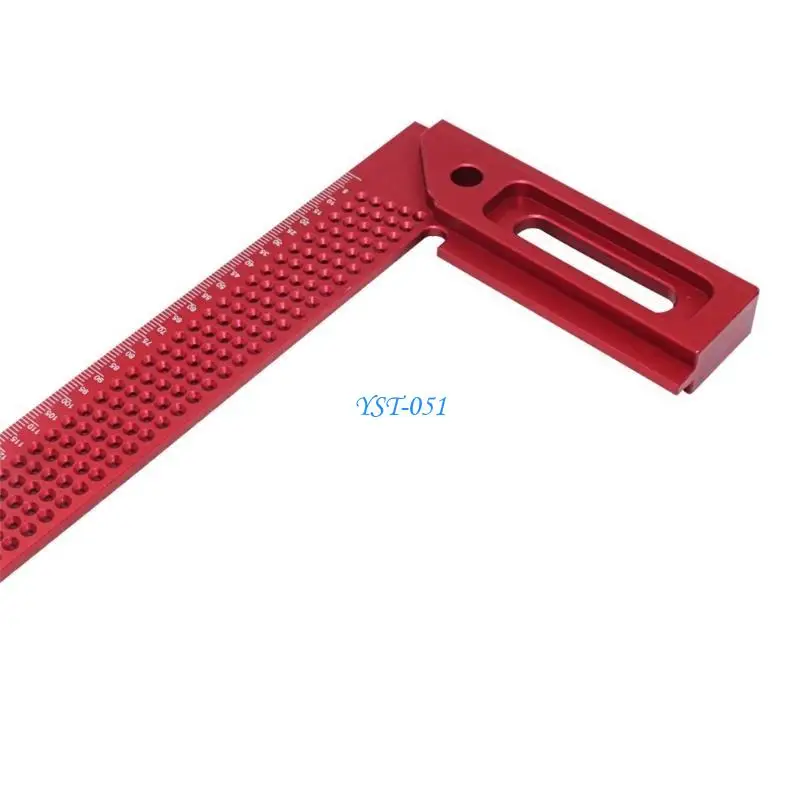 

E15A Hole Positioning AngleScoring Ruler Aluminum Line Drawing Marking GaugeMeasuring