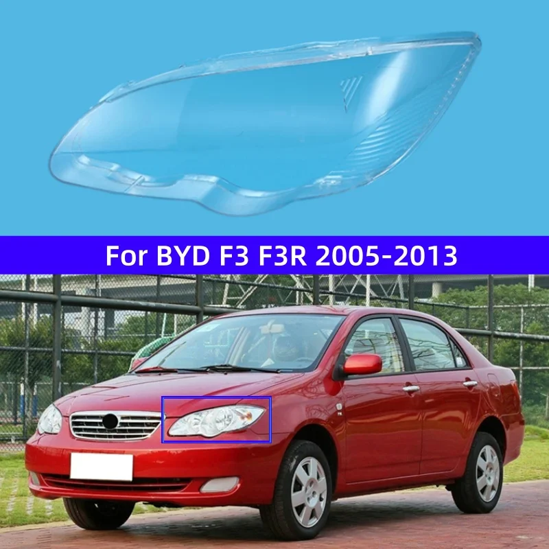 

For BYD F3 F3R 2005 2006 2007 2008 2009 2010 2011 2012 2013 Car Gadgets Replace A Transparent PC Lights Shell Headlight Housing