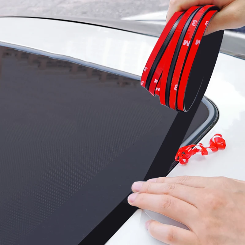 

Car Styling Auto Seal Protector Sticker Window Edge Windshield Roof Car Rubber Sealing Strip Noise Insulation Auto Accessories