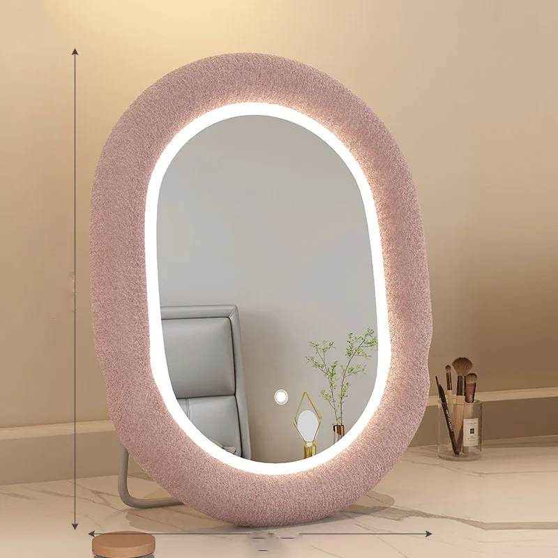 

Moving Decoration Mirror Living Room Items Vanity Girls Standing Men Bedroom Bathroom Mirror Luxury Espelhos Home Decorations