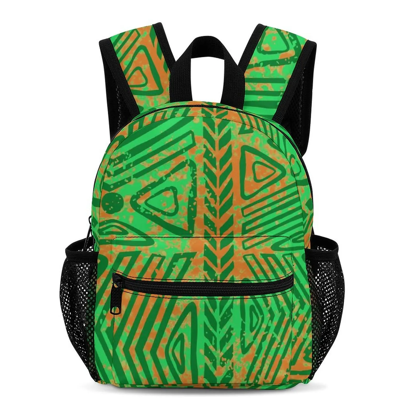 حقيبة مدرسية للأطفال مطبوعة على الطراز البولينيزي مقاس 13 بوصة حقيبة ظهر صغيرة ولطيفة للأطفال الصغار متاحة للتخصيص #2