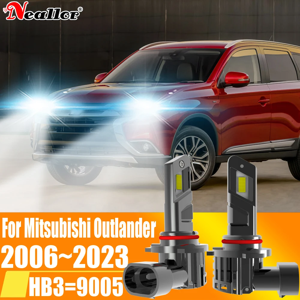 

HB3 9005 Led Headlight Canbu Car Bulb High Power 6000K Xenon White Light Diode Lamp 12v 55w For Mitsubishi Outlander 2006~2023