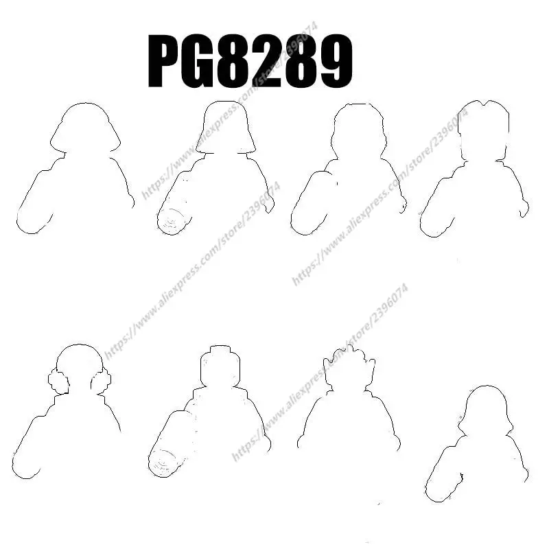 

PG8289 Action Figures Movie accessories Building Blocks Bricks toys PG2302 PG2303 PG2304 PG2305 PG2306 PG2307 PG2308 PG230