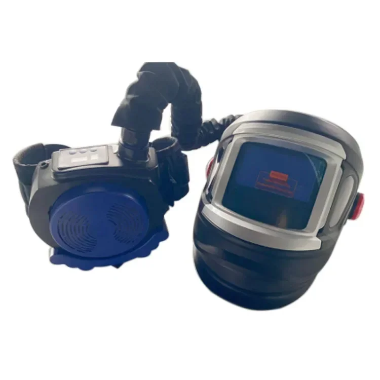 Welding Helmet with Face Shield and Air Purifying System HXQ-9000 Welding Mask Solar Auto Darkening Respirator