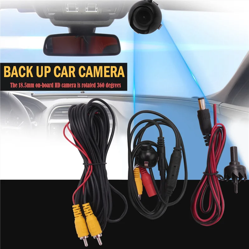 Classy-360° Car Rear Front Side View Backup Reversing Camera Waterproof Night Vision