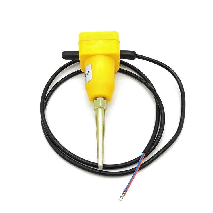 Vertical geophone 4.5Hz in land case without connector Seismic geophone  4.5 Hz image 4