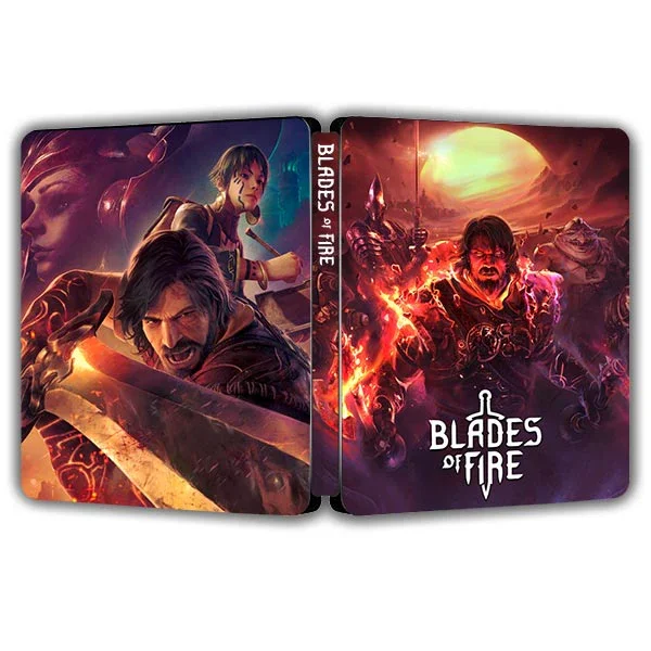 

Blades of Fire ARAN Edition Steelcase FantasyBox (Customization,Steel case,Game CD not included)