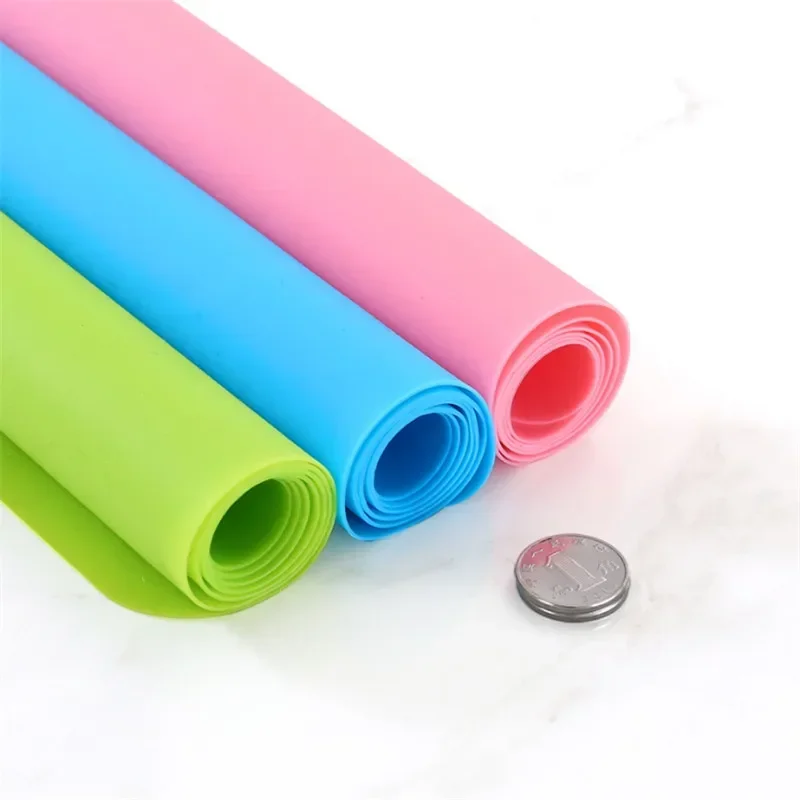 

1Pc 40x50cm Rectangle Silicone Baking Mat Heat Insulation Pad Dinner Table Non-slip Placemat