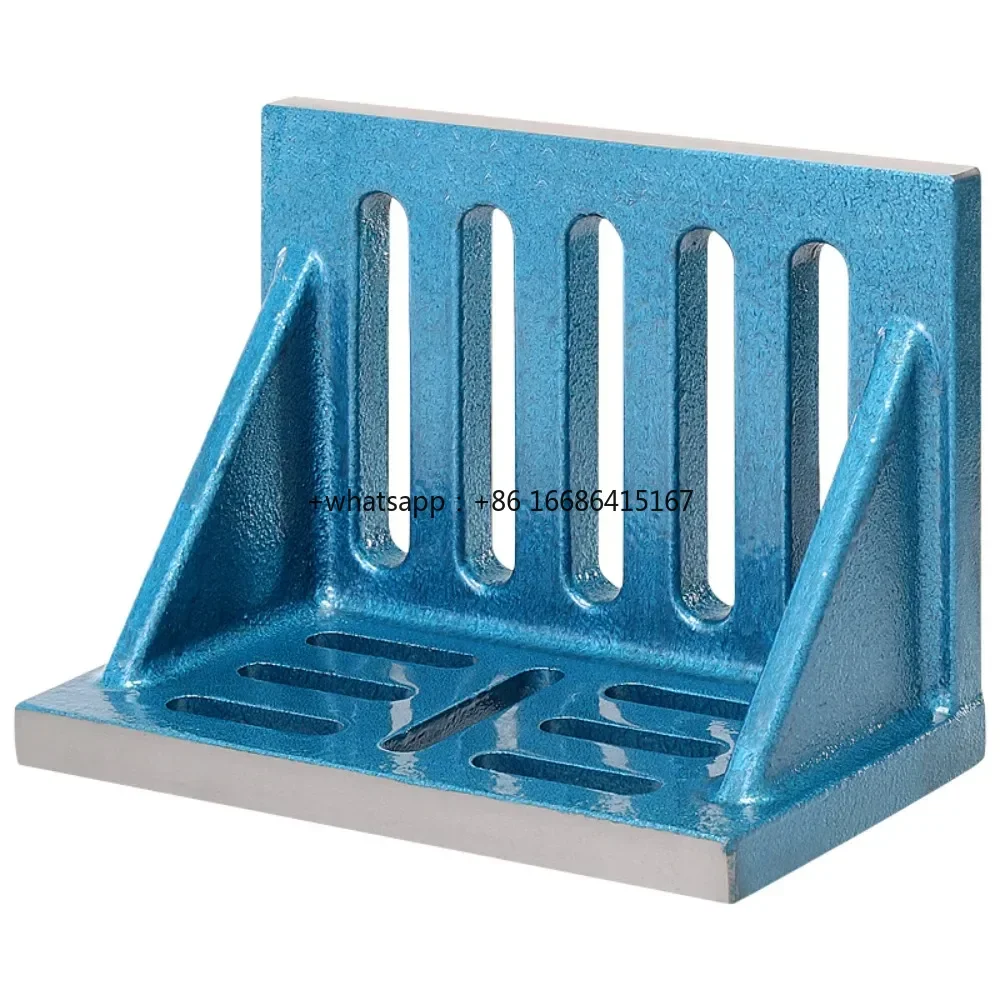 

High Precision Right Angle Flat Clamp For Milling Machine, Cast Iron L-Square Bending Plate, 6, 8, 10 Inch