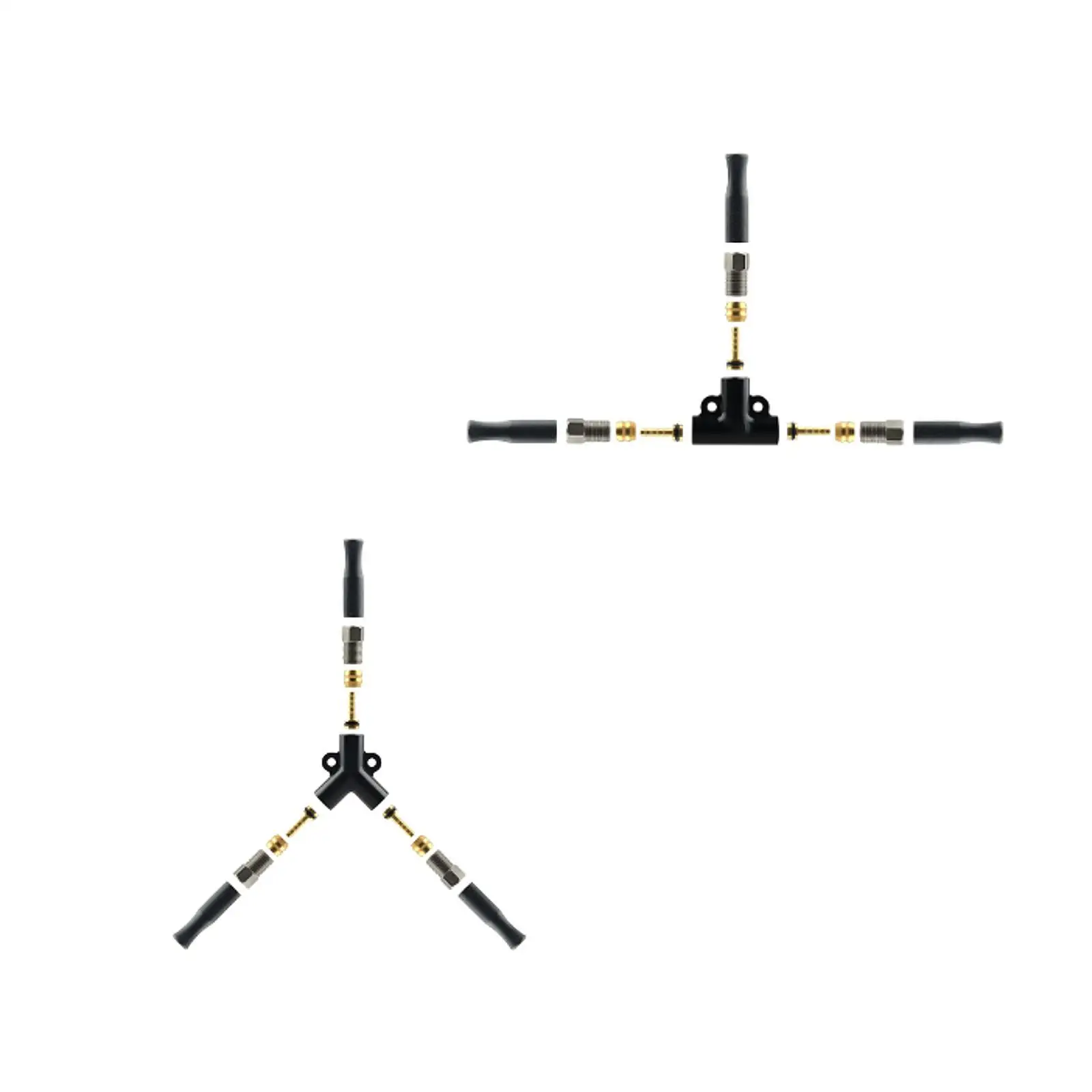 

Bike Hydraulic Oil Brake Oil Pipe Connector Fine Performance Hose Splitter Oil Distribution Valve 3-way Oil Brake Hose Splitter