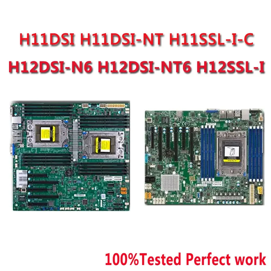 For SUPERMICRO H11DSI H11SSL-I H11DSI-NT H11SSL-C H12DSI-N6 H12DSI-NT6 H12SSL-I H12SSL-NT Rev2.0 Dual Single Server Motherboard