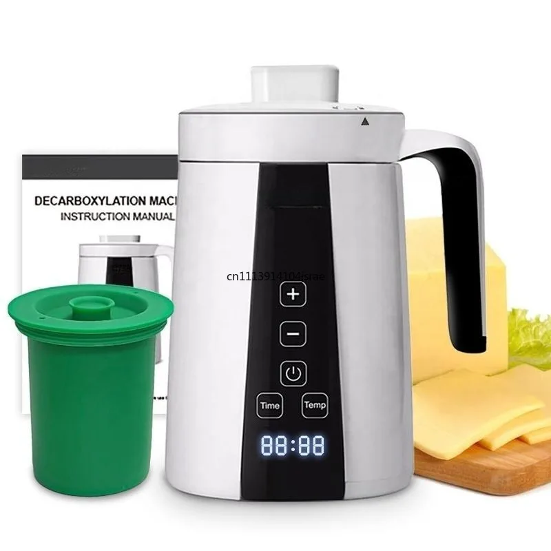 Portable All In One Decarb & Herbal Oil Infuser Machine, Multi Function Decarboxylation Maker for Herbs Spices Plants