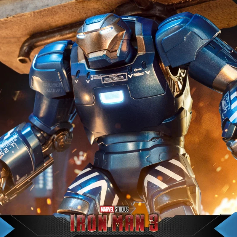 Original ZDDTS 1/10 Ratio 22CM The Avengers Iron Man Mrak 38 Igor  Action Figure Garage Kit Toys Boy's Gift