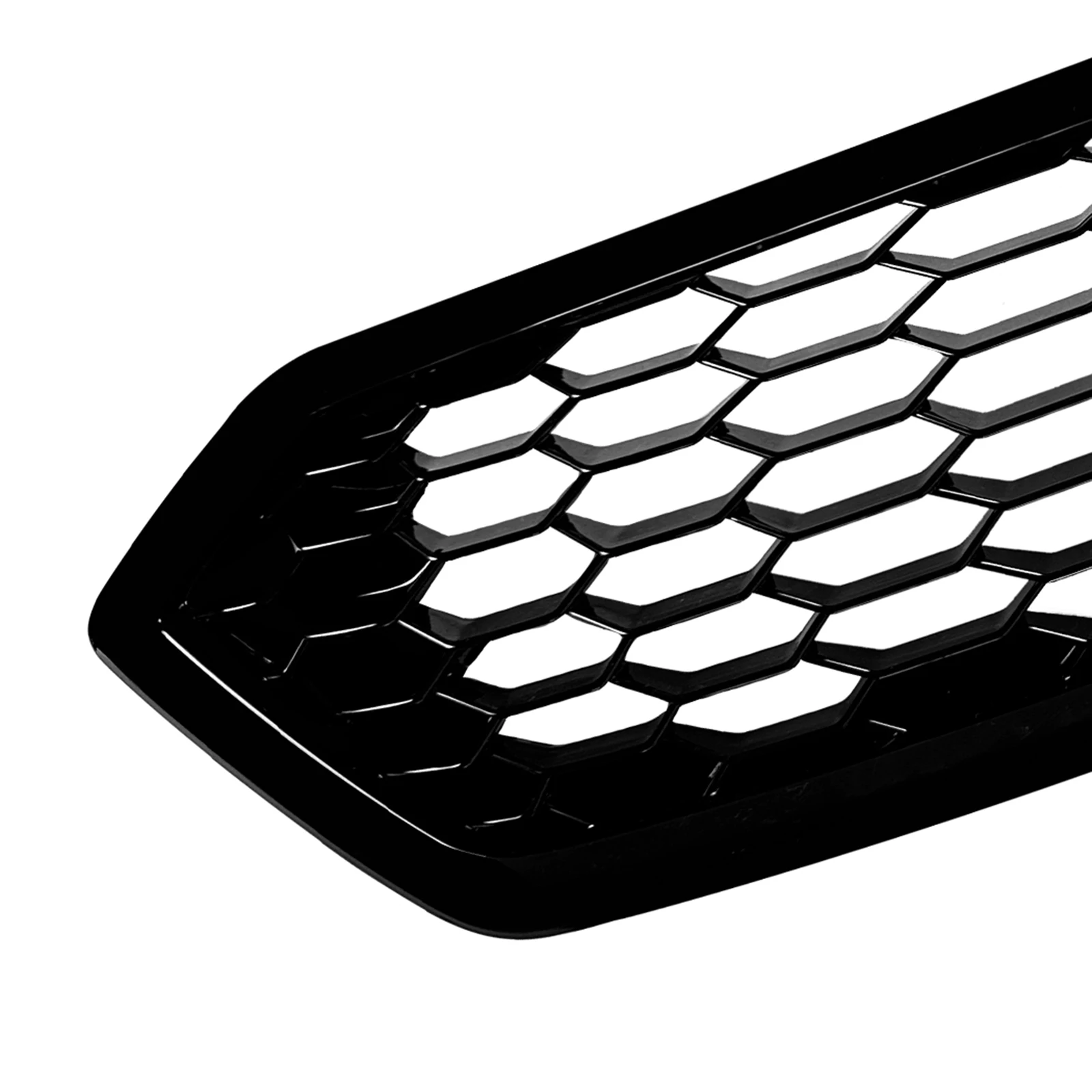 

Exterior Front Bumper Grille Hood Mesh Grid For Subaru WRX STI VA 2017-2021 Center Air Intake Grill Modification Body Kit