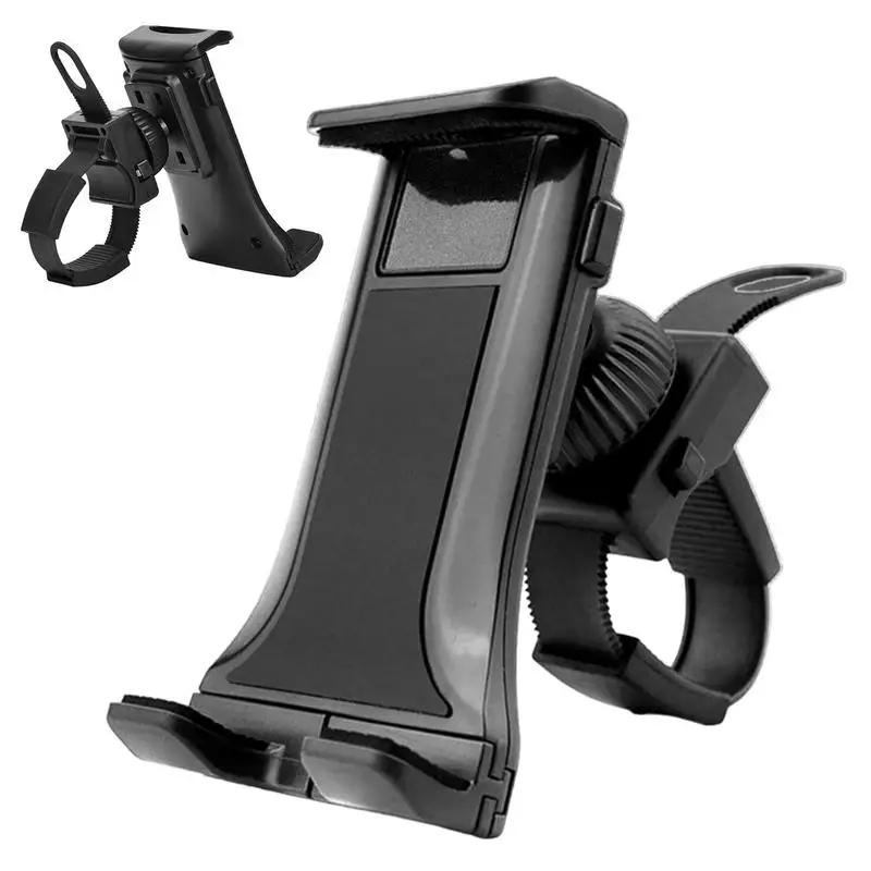 

Universal 4-12 inch Tablet Holder 360 Degree Rotation Bike Tablet Holder Gym Treadmill Handlebar Bracket Stand