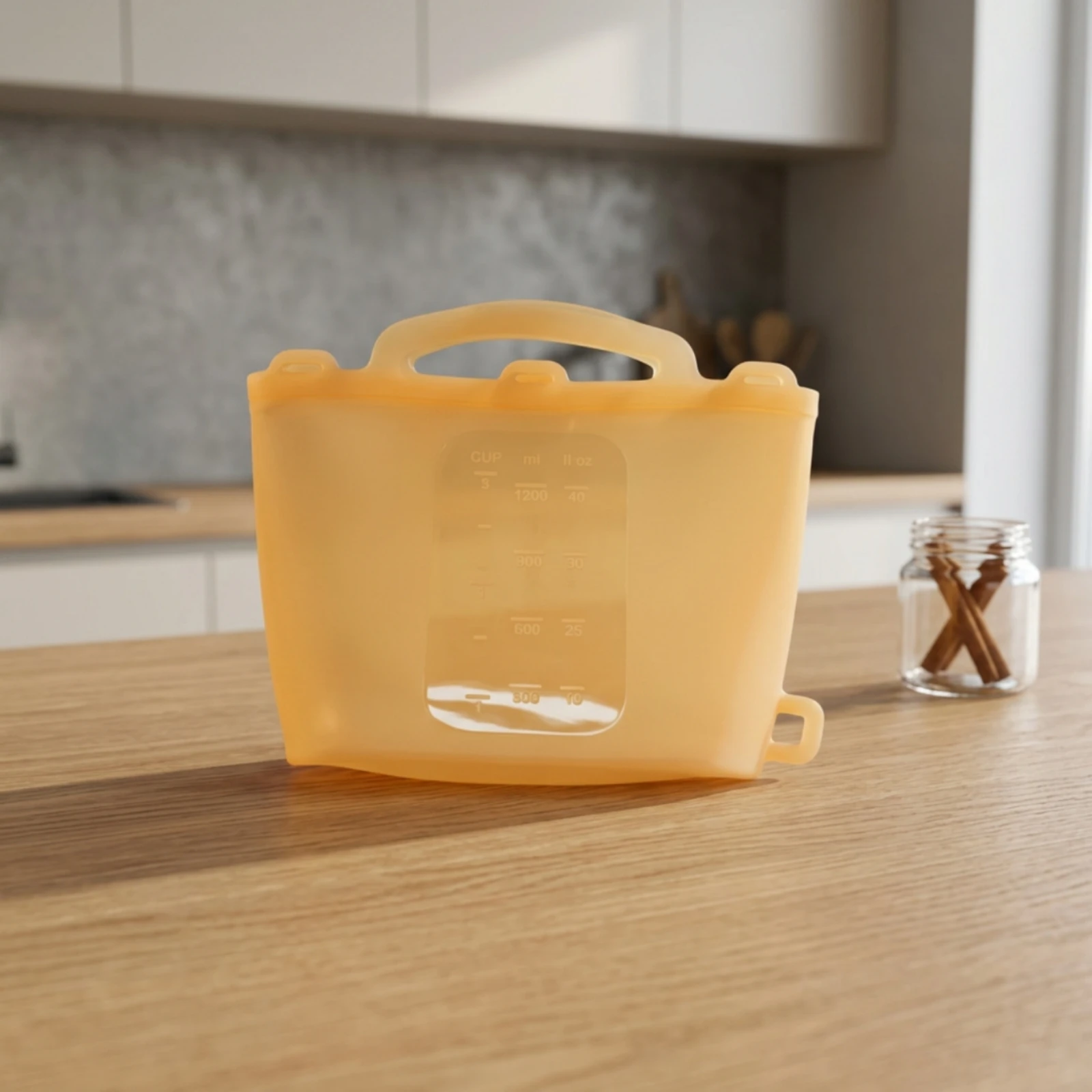 Silicone Tote Washable Tote Bag with Handle Silicone Bag Compact Lightweight for Beach, Pool