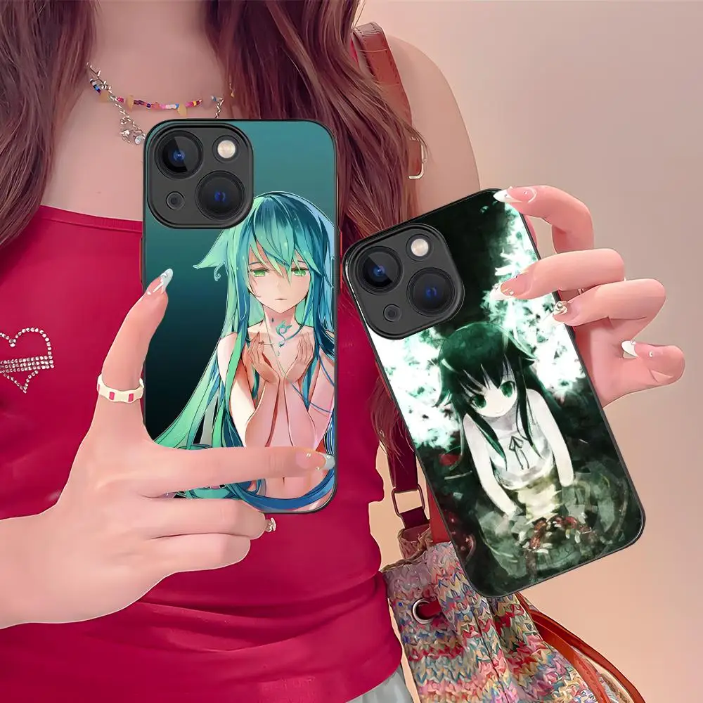 Чехол для мобильного телефона Saya no Uta для iPhone 17, 16, 15, 14, 13, 12, 11 X XR XS 8 7 Pro Max Plus, мини-цветный силиконовый чехол, роскошный красивый