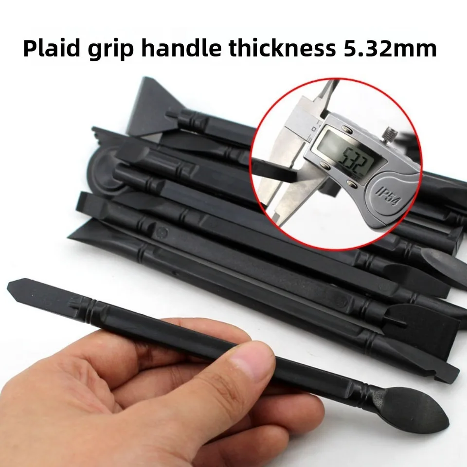 10 piezas kit de palanca de doble cabeza de plástico para desmontaje manual de teléfono móvil y tableta 3