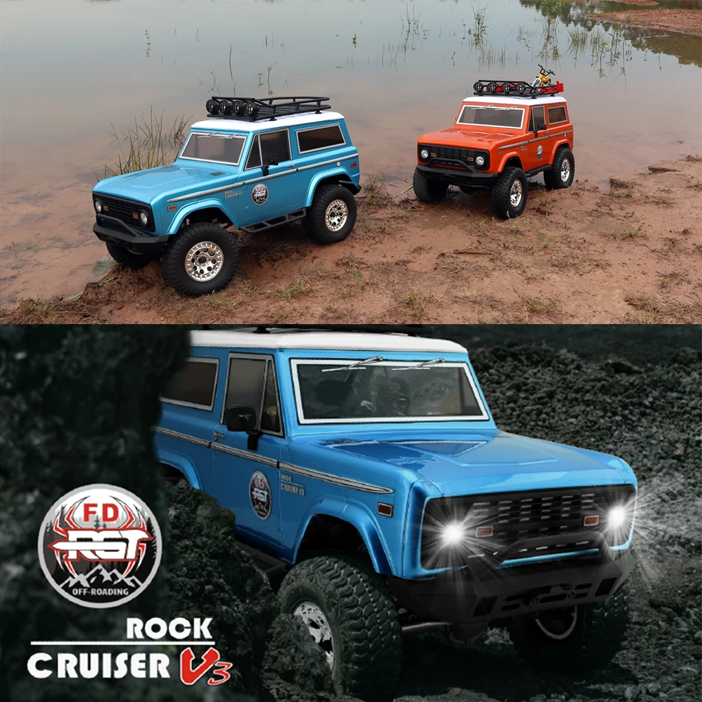 1/10 RC Crawler Car RGT 136100V3 4WD Climbing Buggy Off-road Vehicle RC Remote Control Car Buggy Vehicle for Adults