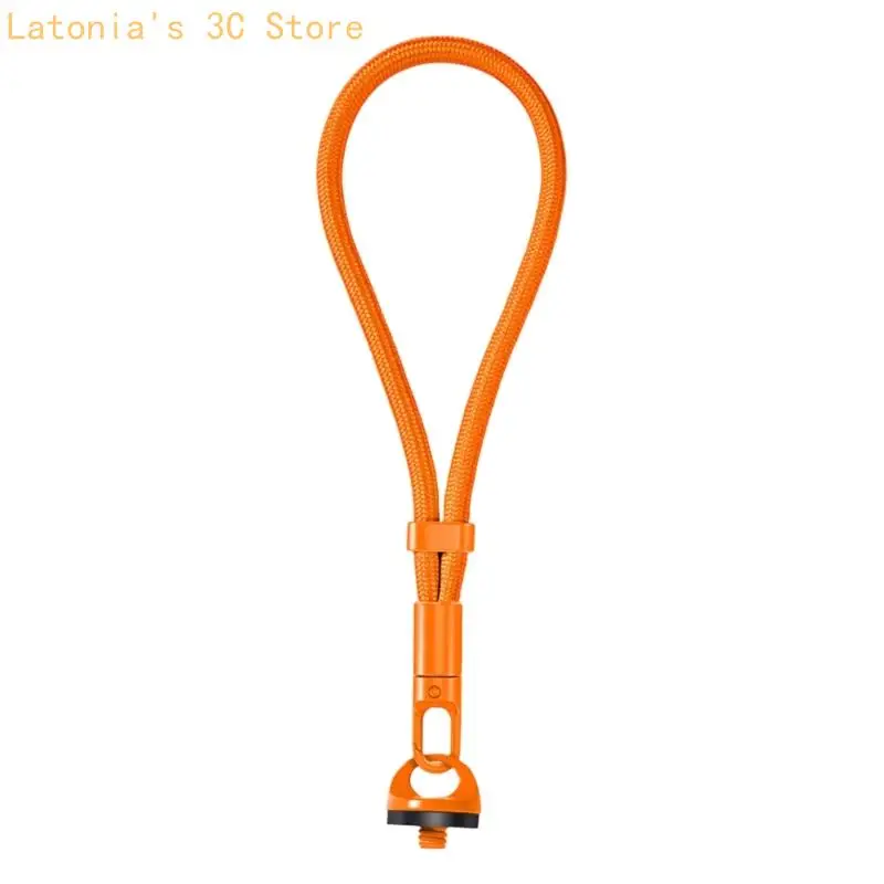 Hand Handgelenk Schnur Polyester Anti Verloren Lanyard Gürtel Seil mit 1/4 Zoll Adapter Schraube X3UB – Detail 8