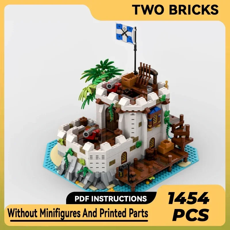 

Medieval Fortress Model Moc Building Bricks Empire Defense Outpost Technology Modular Blocks Gift Christmas Toy DIY Set Assembly