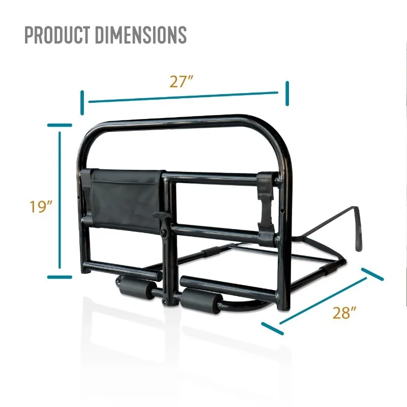 Prime Safety Bedrail voor senioren, Bed Assist Bar-leuning voor volwassenen