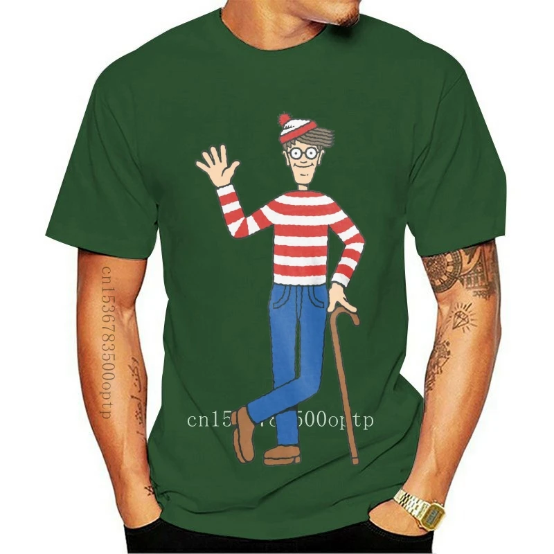 World Book Day Wheres Wally T-shirt - Books Wbd 2021 Kids Youth Unisex 3 - 4> ; 12 - 14 Unisex More Size And Colors