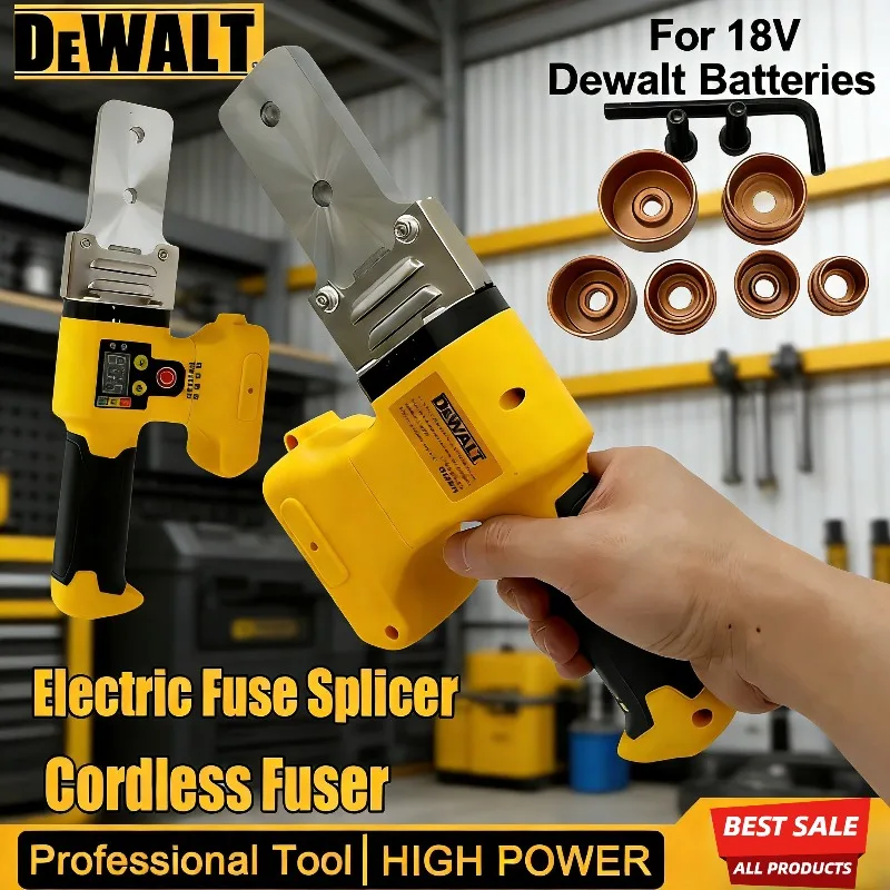 デュワルトコードレスホットメルト溶接機pp加熱プラスチックチューブppr-peはんだ付け鉄パイプフューザーフューズスプライサー電気フューザー