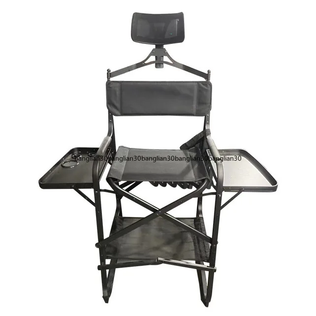 Cross-border New European Folding Hairdressing Portable Multi-functional Outdoor Director Chair High Backrest Makeup Chair