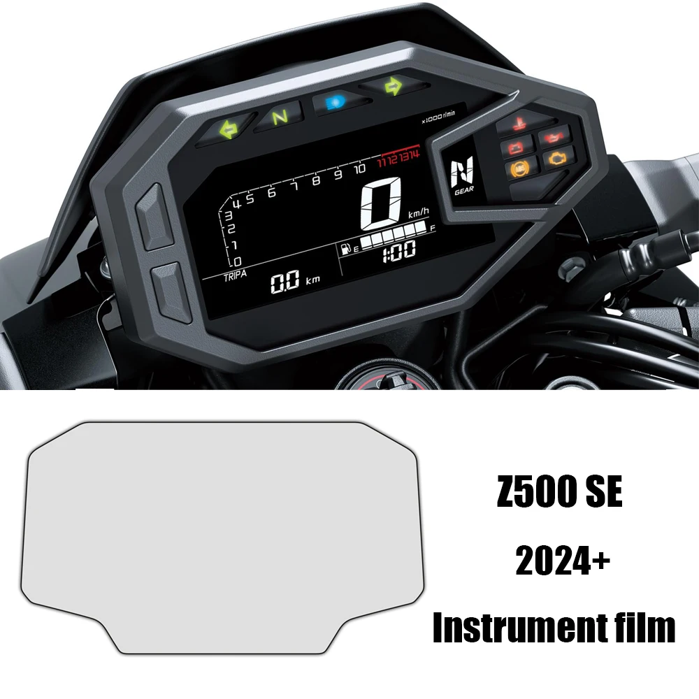 

Z500 SE Z500SE 2024+ Motorcycle Accessories For Kawasaki Z500 SE Protection Instrument Film Scratch Cluster Screen Dashboard