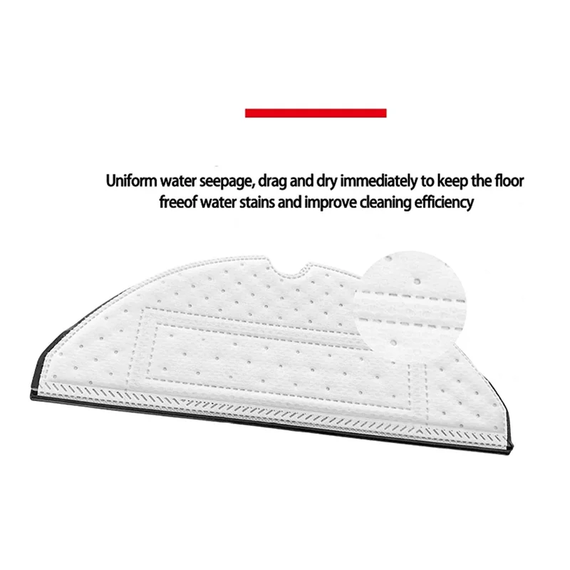 TKOH-10PCS Disposable Mop Cloth Kit For Roborock G10S S7 MAXV ULTRA T8 PLUS Robot Vacuum Cleaner Replacement Parts