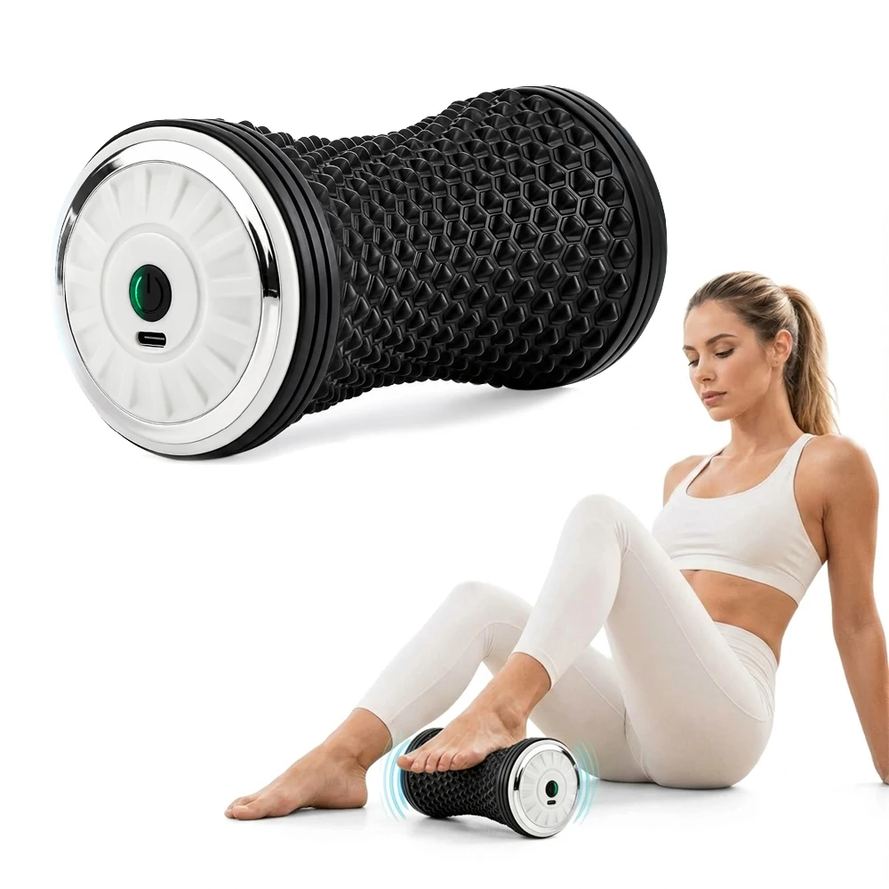 Multi Purpose Massage Roller Vibrating Massage Ball Muscle Plantar Fascia Relaxation Plantar Fascia Roller Muscle Relaxation Car