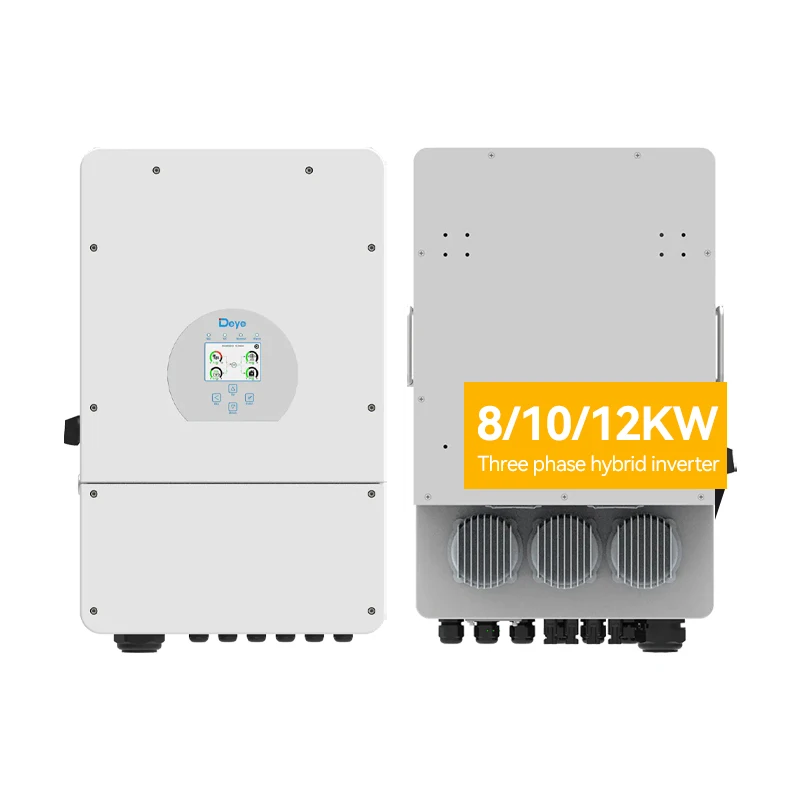 Deye Hot Sale DEYE 8KW 10KW 12KW 3 Phase Hybrid Inverter with Model SUN-8-12K-SG04LP3