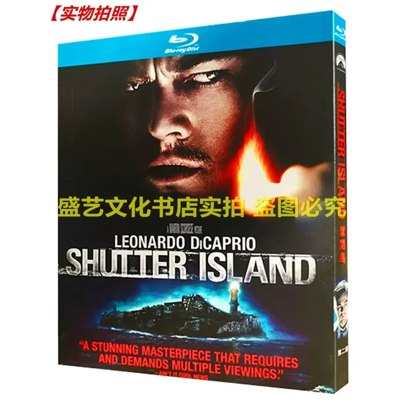 

Leonardo Movie Shutter Island 2010 BD Blu-ray High Definition 1080p Collector's Edition