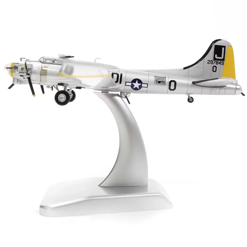 

Diecast 1:200 Scale U.S Air Force B-17 B17 Flying Fortress bomber alloy finished model Souvenir Gifts For Adult Boy Paint rash