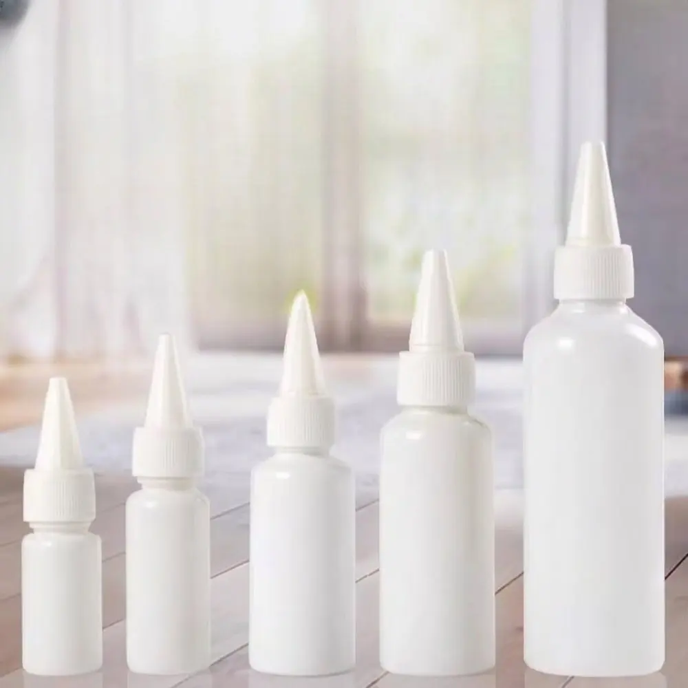 Leakproof White Plastic Squeeze Bottle Tip Dispenser For Liquid Flux Adhesive Glue Welding Craft Industrial Tools
