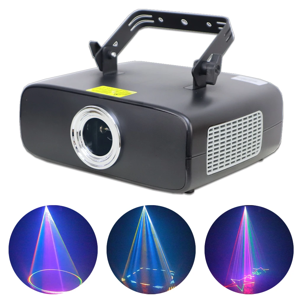 300 Laser Effects 20KPPS 2W RGB Full Color Laser Light Auto Sound DMX DJ Disco Stage Wedding Party Bar FB4 Laser Beam show