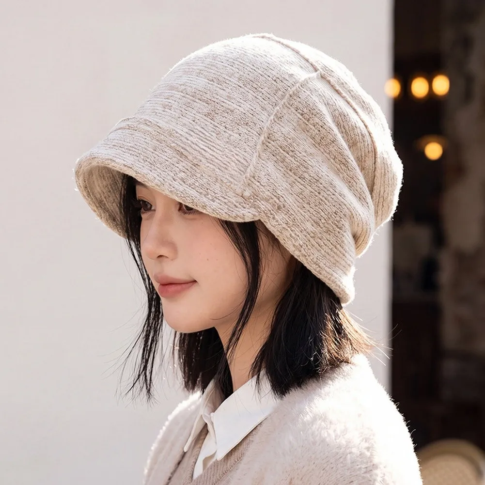 Adjustable Winter For beanie for Women Knit Construction with Stretchy for Fit and Wind Resistant Design for Daily Outdoor Use
