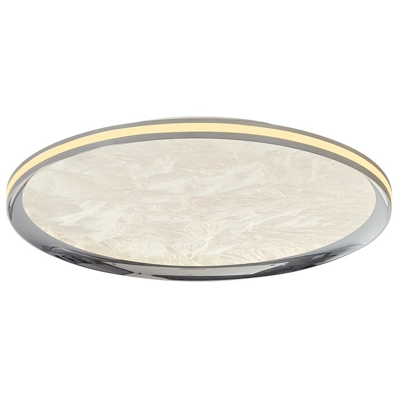 

Minimalist light luxury master bedroom enamel ice flower living room ceiling light full spectrum