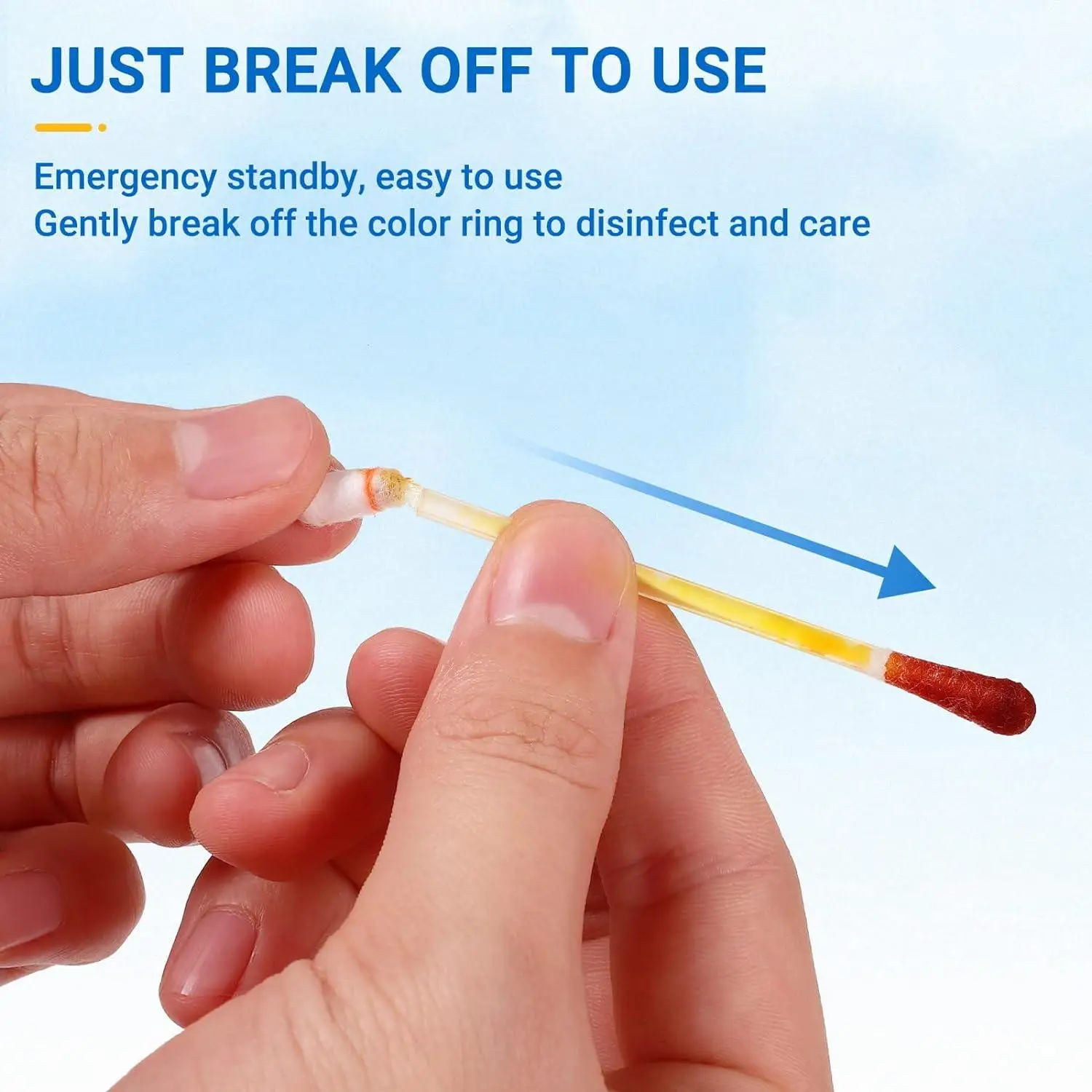 OEM Wholesale Disposable Medical Iodophor Swabs Povidone Lodine Swabs for Hospital First Aid Use