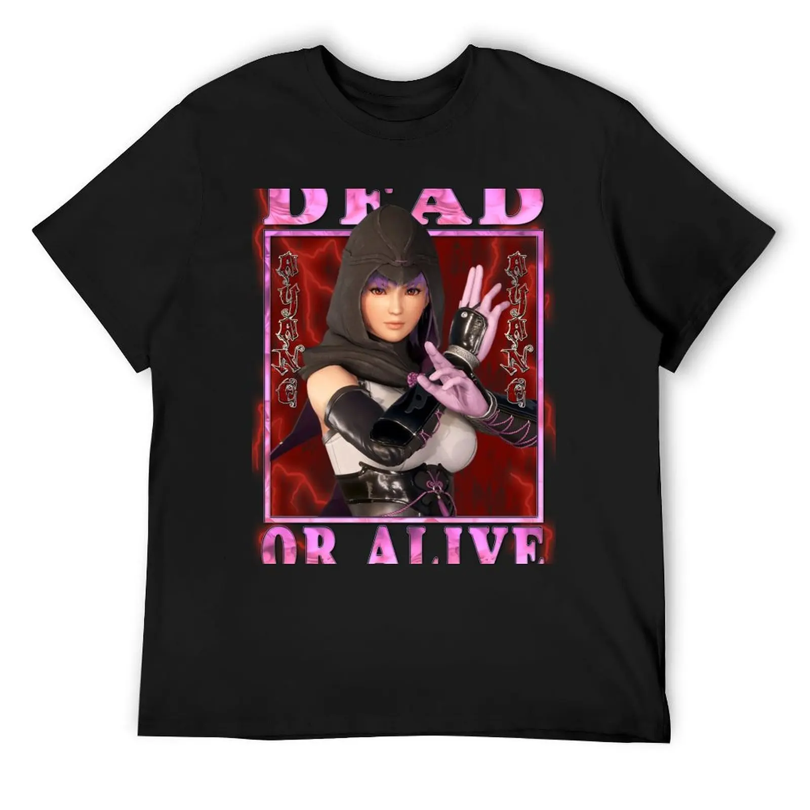 

Dead or Alive 6 - kunoichi Ayane DOA/DOA6 T-Shirt blacks kawaii clothes Aesthetic clothing vintage clothes clothes for men