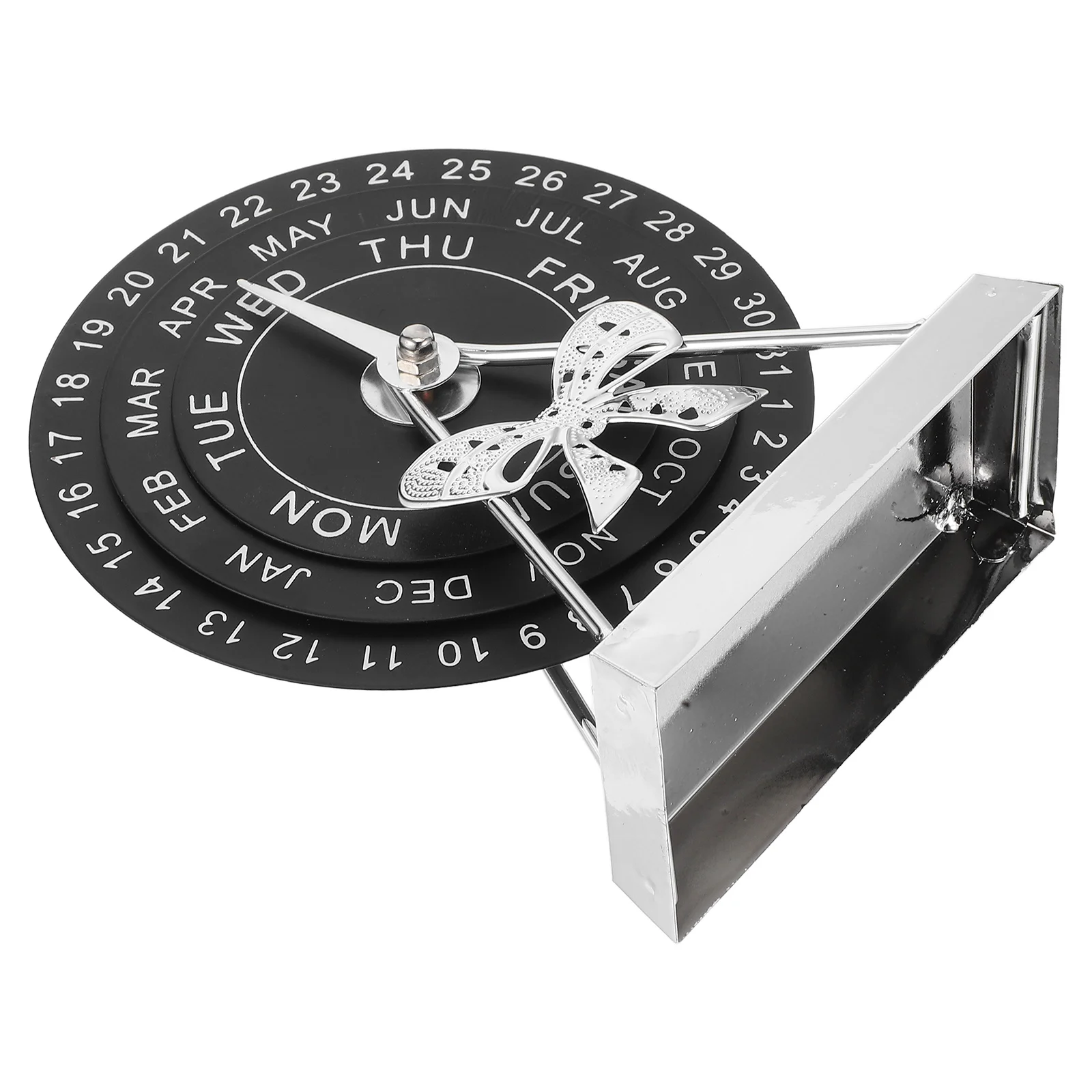 

Вечный настольный календарь, винтажный металлический вращающийся диск, ручная дата, месяц, день, настольный декор, орнамент для офиса, домашнего использования