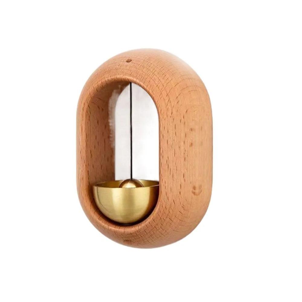 Entering Reminder Wooden Door Bell Home Decoration Entrance Door Bell Doors Opening Chime Decorative Wind Bell for Home Opening