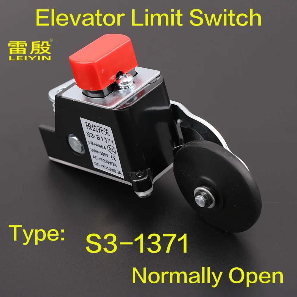 1pcs elevator parts Elevator Limit Switch S3-1371 normally open  Limit Deceleration Speed Change Travel Elevator Accessories