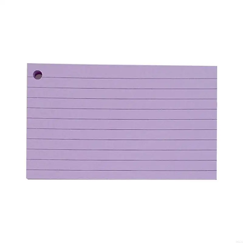 Schede indicizzate foderati Blank Flash Card Cards Paper Cards per l'apprendimento