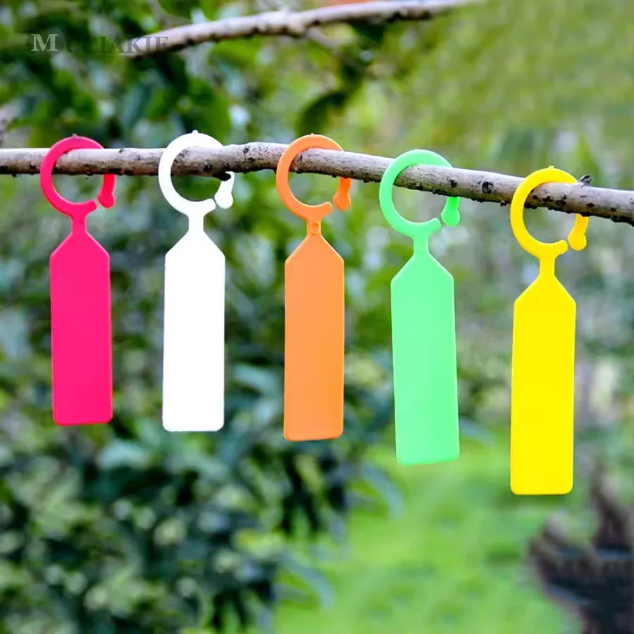 50Pcs Waterproof Plant Labels Home Flowers Tags Greenhouse Orchard Plastic Plant Tags Garden Tools Reusable Seedling Labels
