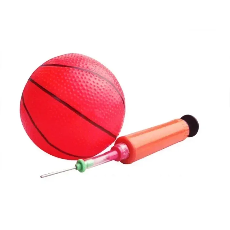 야외 스포츠 장난감 높이 조절 가능 농구 스탠드 장난감 슈퍼 스포츠 농구 스탠드 + 농구 + 팽창기 세트 피트니스 게임