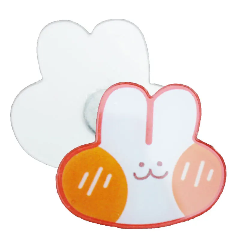 50Pcs/Lot Cartoon Acrylic Drawing Board Mini Refrigerator Home Decoration Sticker Magnets Fridge Souvenir Whiteboard Magnets