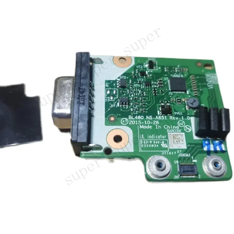 NEW FOR Lenovo Thinkpad L450 L460 Switch Board VGA Small Board NS-A651 01AV936