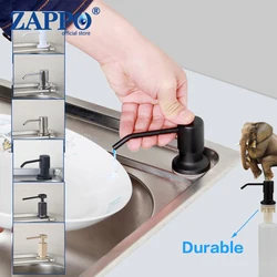 ZAPPO Kitchen Sink Soap Dispenser Liquid Soap Bottle for Kitchen Bathroom Detergent Liquid Hand Wash Soap Dispenser Pumps